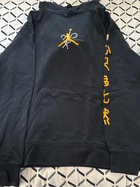 FOR THE LOVE OF THE GAME Jordan Black Hoodie